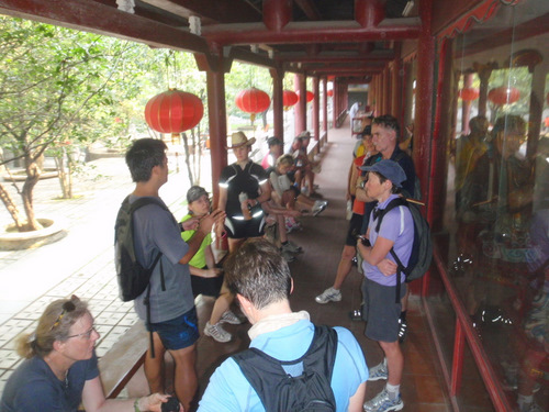 Vincent explains with a lot of detail about differing religions.